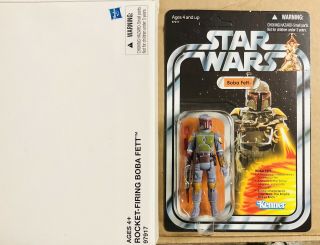 Star Wars Boba Fett Rocket Firing Vintage Mail Away 3.  75” Figure (vcp03)