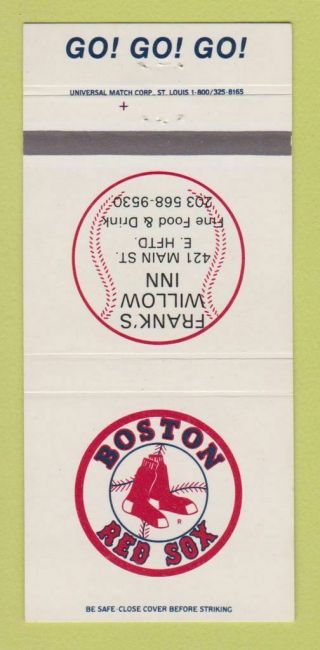 Matchbook Cover - Boston Red Sox Frank 
