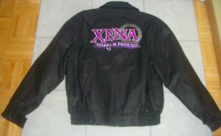 Vintage Never Worn - Xena Warrior Princess - Official Leather Jacket - Size Small