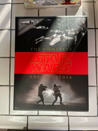 The Complete Star Wars Encyclopedia 3 Volume Hardback Books In Slipcase