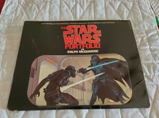1977 Star Wars Portfolio By Ralph Mcquarrie/ 21 Art Plates