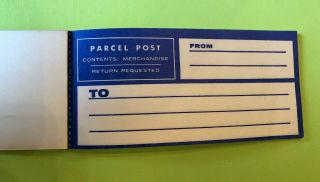 Vintage Dennison 15 Cent Gummed Parcel Post Labels (No.  33 - 732) 2