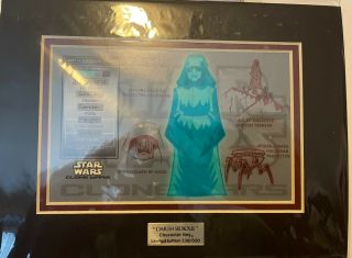 Acme Archives Limited Exclusive Star Wars Darth Sidious Character Key 138/500