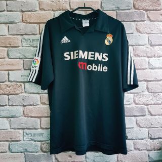 Real Madrid 2002 2003 Away Camiseta Shirt Maglia Roberto Carlos Size L