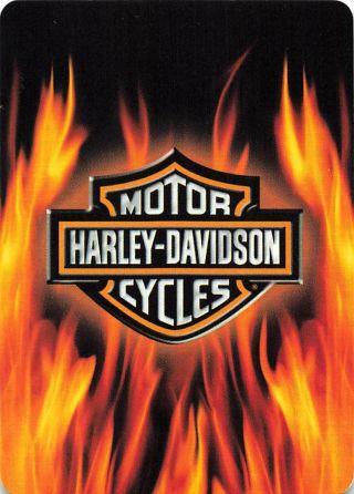Harley Davidson Single Swap Playing Card - JOKER 2