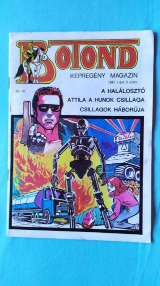 Star Wars Hungarian Comic (botond 1991 By Fazekas Attila) Rare