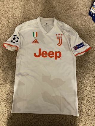 Juventus Champions League Away Jersey 19/20 Adidas Ronaldo 7 Size Men’s Small