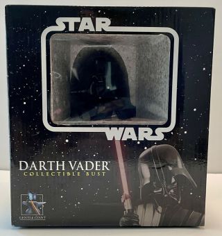 Star Wars Gentle Giant Darth Vader Collectible Mini Bust Limited Ed 15476/20000