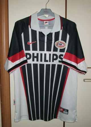 Psv Eindhoven 1997 - 1998 Away Football Shirt Jersey Nike Size Xl