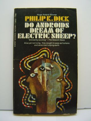 Do Androids Dream Of Electric Sheep? By Philip K.  Dick (vintage,  1969 1st Pb Ed)