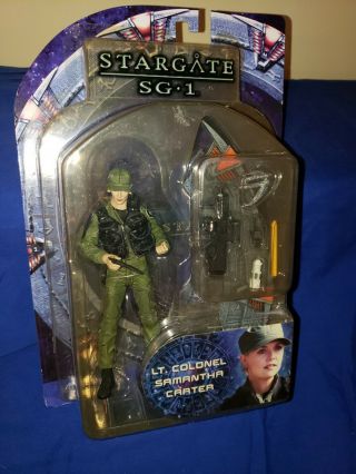 Lt.  Colonel Samantha Carter Stargate Sg - 1 Action Figure Series 2 Diamond Select