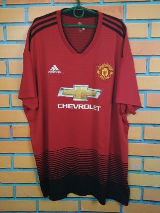 Manchester United Jersey 2018/19 Home Size Xxxl Shirt Football Adidas Cg0040