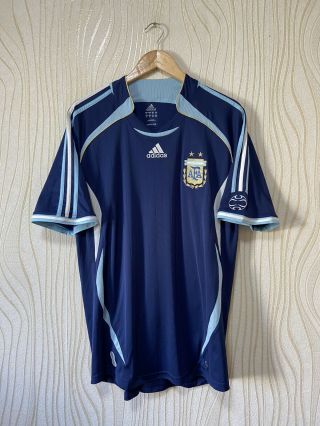 Argentina 2006 2008 Away Football Shirt Soccer Jersey Adidas 069519 Sz Xl