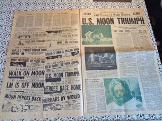 The Kansas City Star TO THE MOON.  AND HOME Apollo 11 July 26,  1969 3