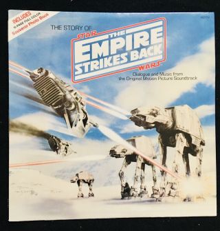 The Story Of The Empire Strikes Back Star Wars 1983 Lp Record Album Vinyl,