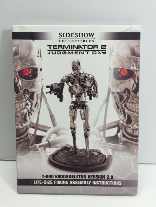 Sideshow Collectibles Terminator T - 800 Endoskeleton V2 Life - Size 1:1 Instruction