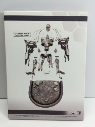 Sideshow Collectibles Terminator T - 800 Endoskeleton V2 Life - Size 1:1 Instruction 2