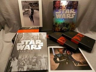The Complete Star Wars Encyclopedia HC,  YEAR BY YEAR A VISUAL CHRONICLE 4 BOOKS 2