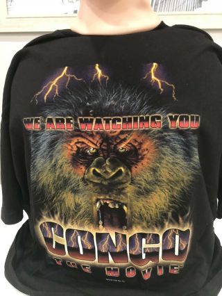 Vintage Congo “we Are Watching You” Shirt Xl
