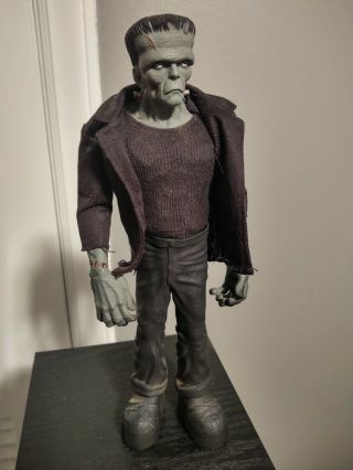 Mezco Universal Monsters Figures.  Frankenstein The Mummy And Creature From The