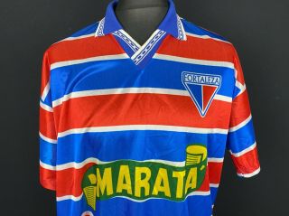 Vintage 90’s Fortaleza Brazil Home Football Shirt Men’s Size L Soccer Jersey 2