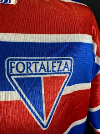 Vintage 90’s Fortaleza Brazil Home Football Shirt Men’s Size L Soccer Jersey 3