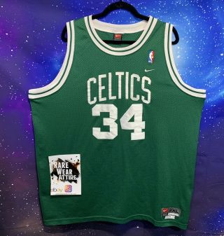 Nba Jersey Boston Celtics Paul Pierce Nike Rewind Sz 2xl Vtg Walker