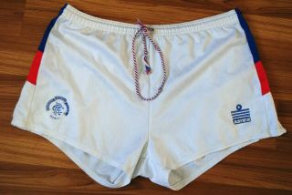 Glasgow Rangers 1990/1992 Home Football Soccer Shorts 34 Waist Admiral Vintage