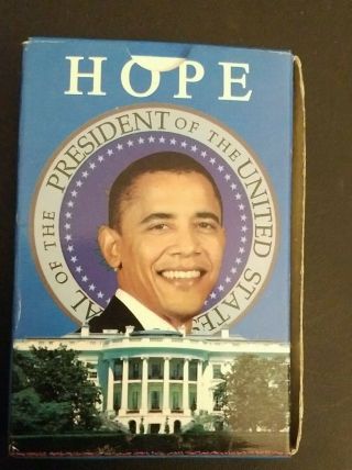 Barack Obama The 44th President Playing Cards Hope Change Can Happen