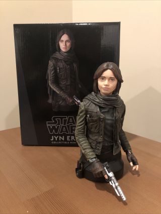Star Wars Gentle Giant Jyn Erso Rogue One Mini Bust Edition 1951/3000