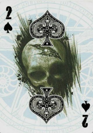 Alchemy England Gothic Single Swap Playing Card 2 Of Spades