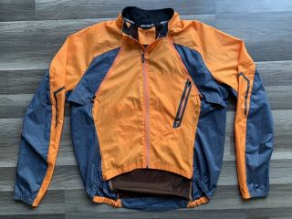 Specialized Mens Cycling Jacket Vented Lightweight Mens 2xl Xxl Prinstine Orange