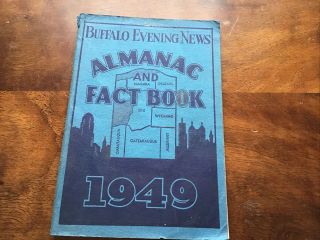 Buffalo Ny 1949 Buffalo Evening News Almanac And Fact Book