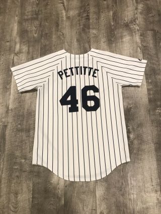 Andy Pettitte York Yankees Mens Medium Baseball Jersey 46 Majestic Usa