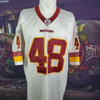 Stephen Davis Washington Redskins Reebok Embroidered Jersey (size 52)