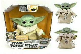 Animatronic Baby Yoda In Hand The Child Official Disney Star Wars Mandalorian