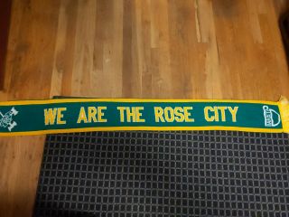 Portland Timbers Soccer Scarf Mls Rose City