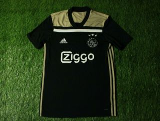Ajax Amsterdam Holland 2018 - 2019 Rare Football Shirt Jersey Away Adidas