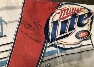 Rusty Wallace NASCAR Rocking In The USA Singed All Over Print T Shirt Sz Mens XL 2