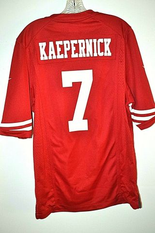 Colin Kaepernick San Francisco 49ers Nike On Field Home Jersey Sz S