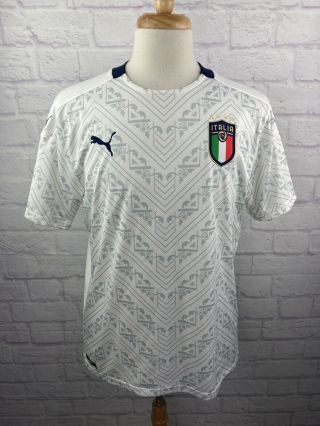 Italy National Team Football Soccer Puma Jersey Size Men 