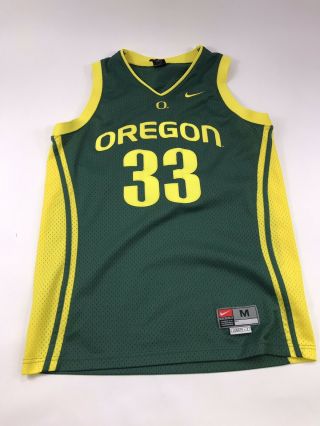 Oregon Ducks Basketball Nike Team Throwback Jersey 33 University Of Oregon Med