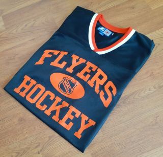 Vtg 90s Starter Philadelphia Flyers Practice Hockey Jersey Nhl Large