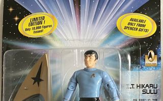 Star Trek Scotty & Sulu Spencer Gifts Exclusive Action Figures 1996 Playmates 2