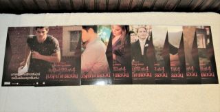 Twilight Saga Breaking Dawn Part 1 Thai Theatre 8 Lobby Card Set 8 " X 10 "