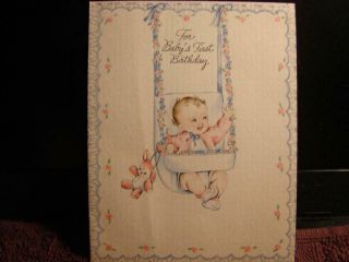 Vintage " For Baby 