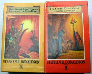 Stephen R Donaldson Chronicls Of Thomas The Unbeliever 1,  2 Box Set Del Ray