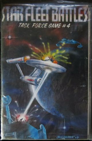 Star Fleet Battles Task Force Game 4 Pocket Game 1979
