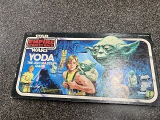 Vintage 1980 Star Wars Empire Strikes Back Yoda Jedi Master Board Game Complete