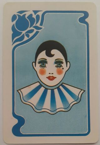 Swap Cards Vintage - One Single Vintage Clown - 1940 